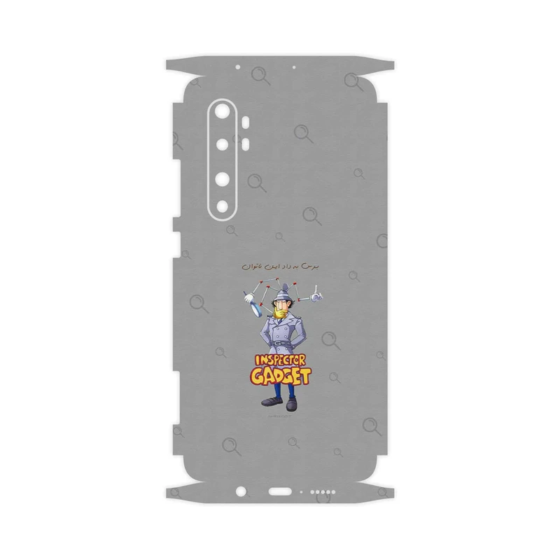 برچسب پوششی ماهوت مدل Inspector Gadget-FullSkin مناسب برای گوشی موبایل شیائومی Mi Note 10 Lite