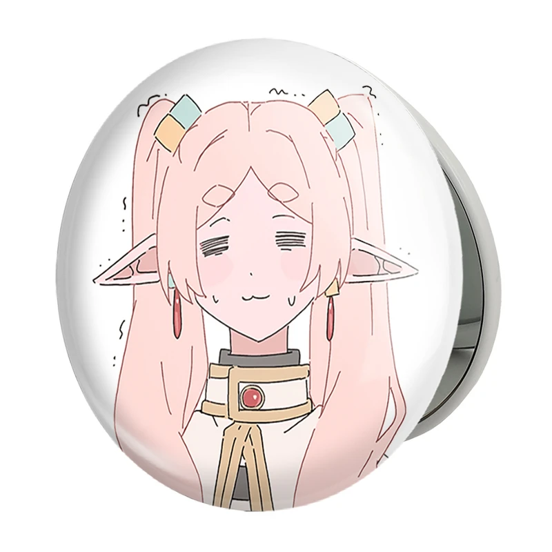 آینه جیبی خندالو طرح انیمه فریرن (Frieren) مدل تاشو کد 33959