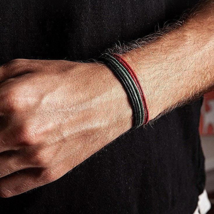 دستبند مردانه مدل B 700 بسته 3 عددی