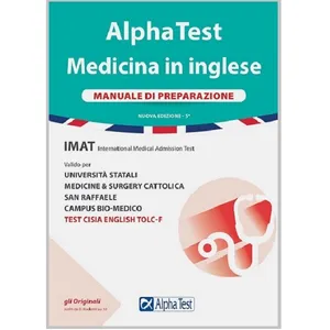 کتاب Medicina in inglese Manuale di preparazione اثر di Stefano Bertocchi نشر Alpha Test
