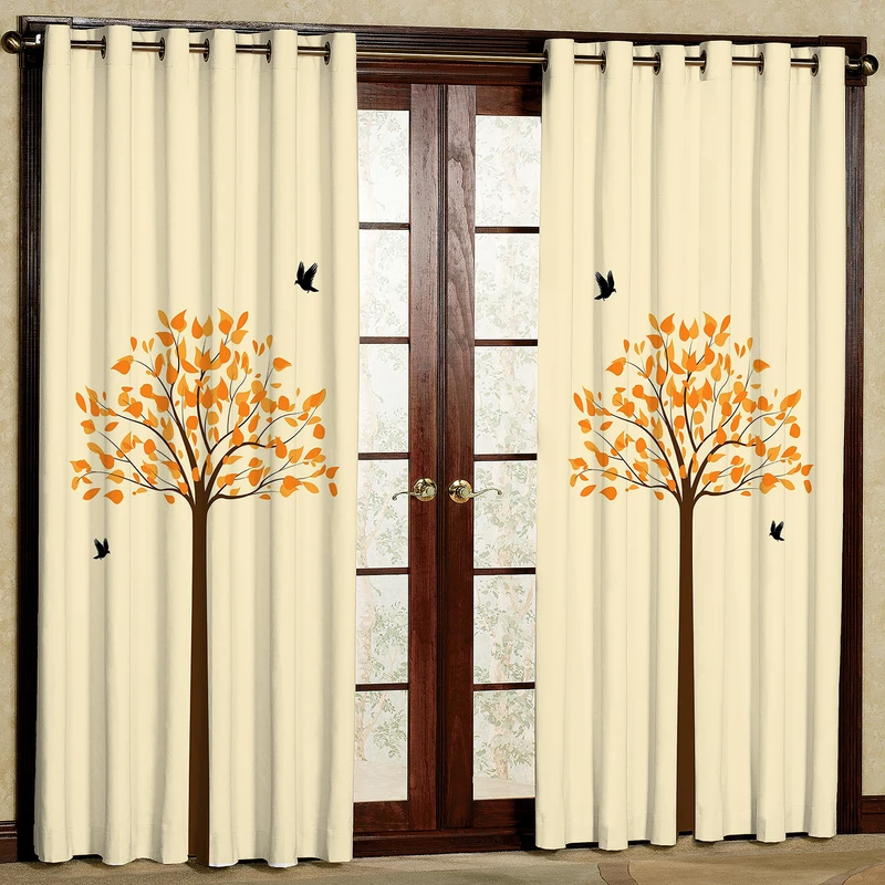 پرده مدل مخمل پانچی کد 1123T2 سایز 200x140 سانتی متر