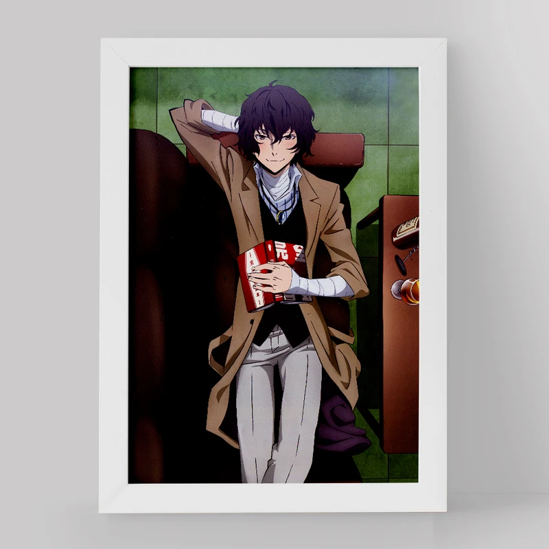 تابلو خندالو مدل دازای اوسامو انیمه سگ های ولگرد بانگو کد 13675