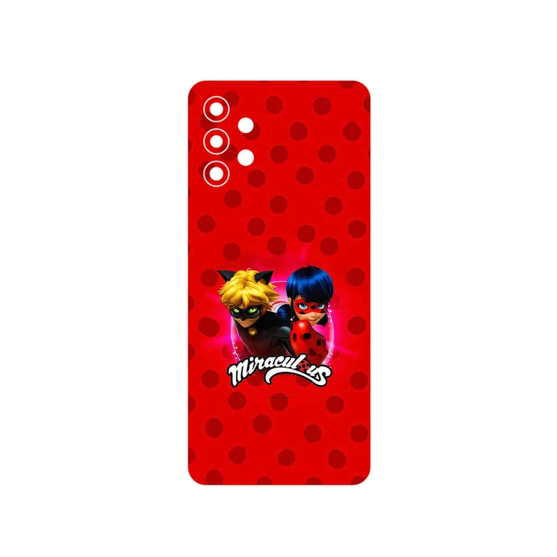 برچسب پوششی ماهوت مدل Ladybug and Cat Noir مناسب برای گوشی موبایل سامسونگ Galaxy M32 5G
