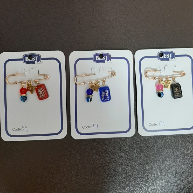 سنجاق سینه دخترانه مدل چشم و نظر