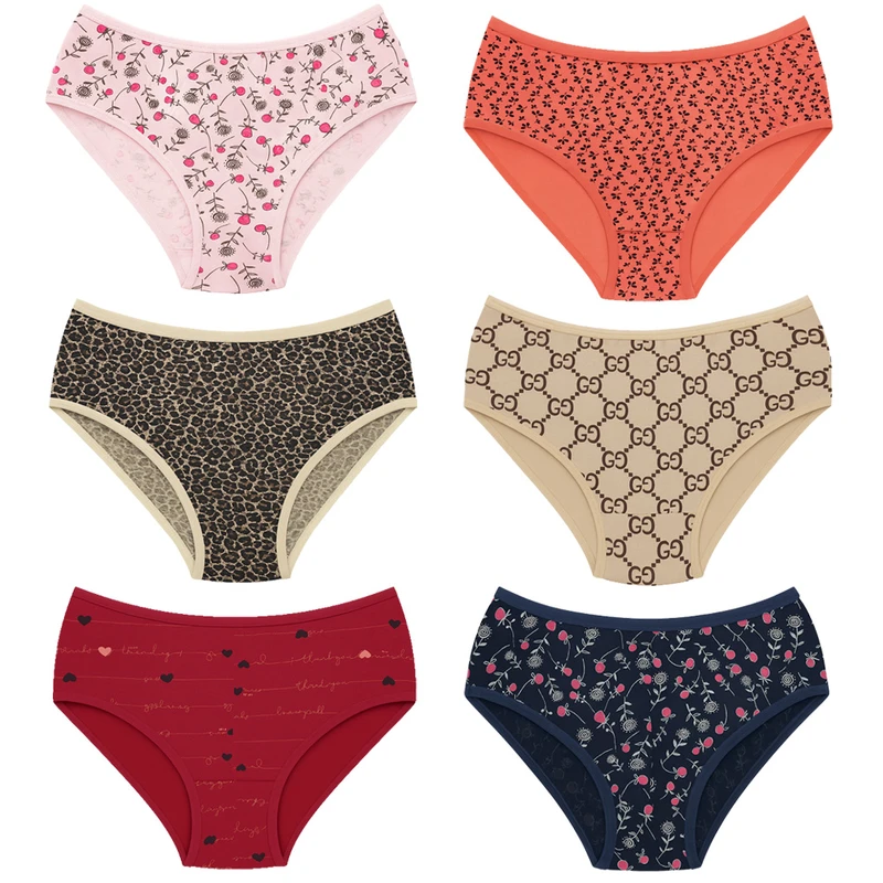 شورت زنانه اما مدل 5412-4045 بسته 6 عددی