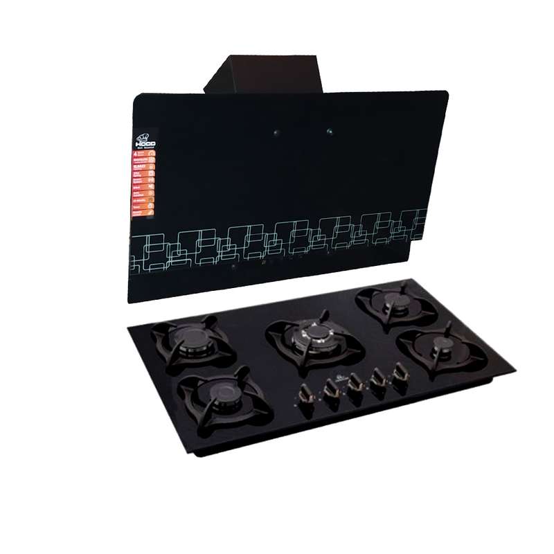 هود و اجاق گاز صفحه ای یومیکا مدل SET1012sh هود و اجاق گاز صفحه ای یومیکا مدل SET1012sh