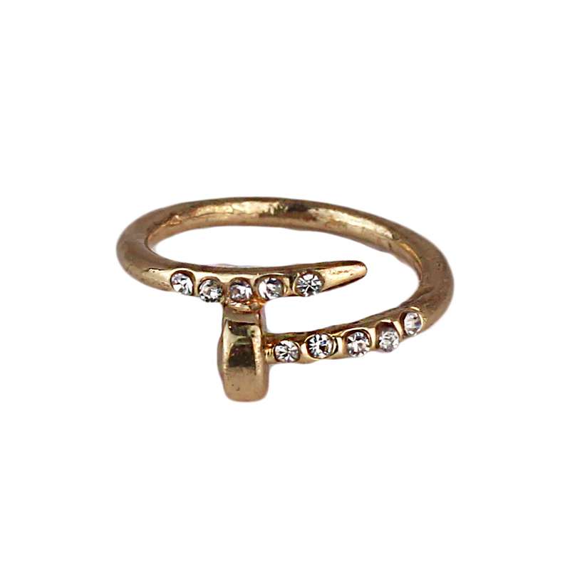 انگشتر دخترانه مدل میخ کد AE29 انگشتر دخترانه مدل میخ کد AE29