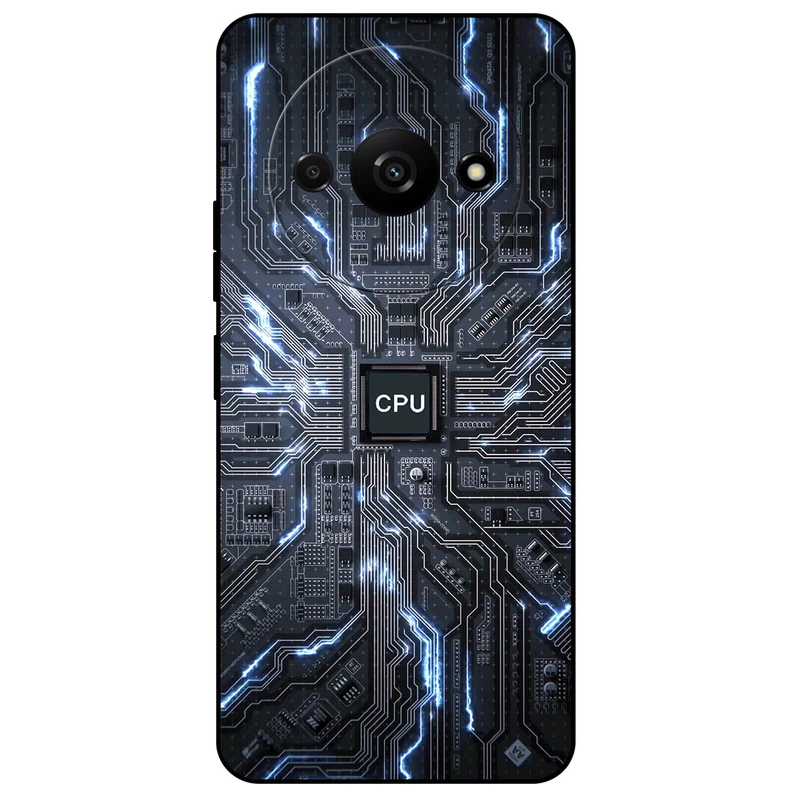 کاور مگافون طرح مدار مدل 8009 مناسب برای گوشی موبایل شیائومی Poco C61