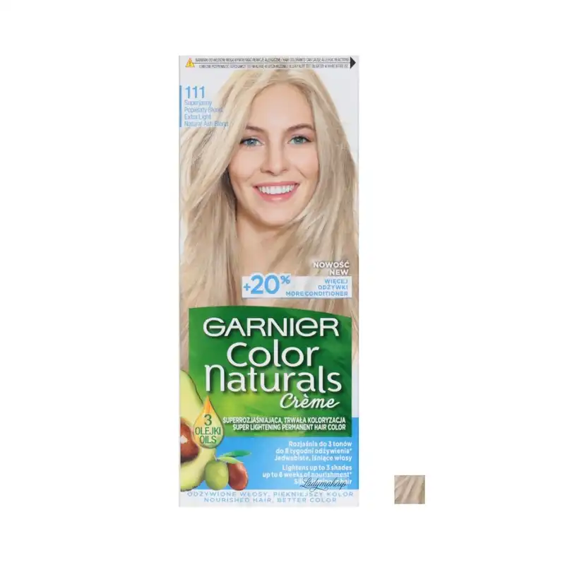 کیت رنگ مو گارنیه شماره 111 حجم 40 میلی لیتر رنگ بلوند طبیعی