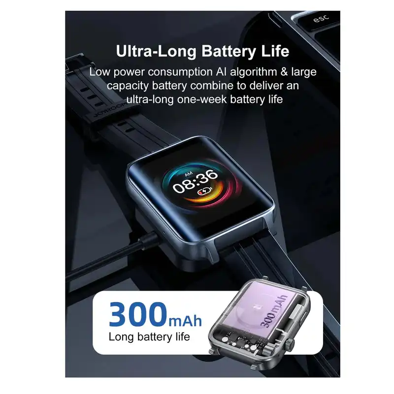 ساعت هوشمند جوی روم مدل KDY FT6