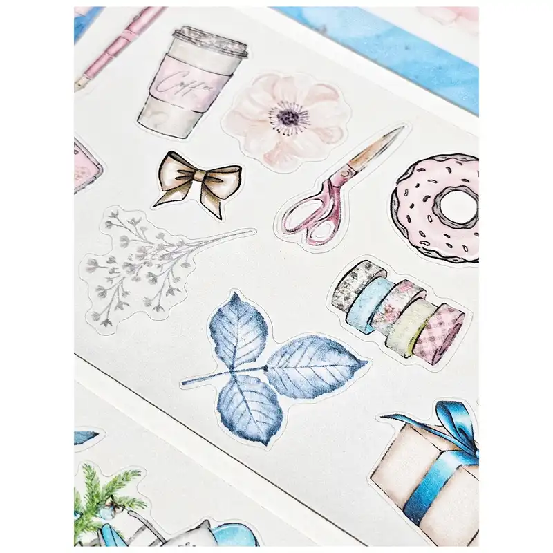 برچسب کاترینکا طرح برش خورده بولت ژورنال و اسکرپ بوک مدل Modern بسته 50 عددی