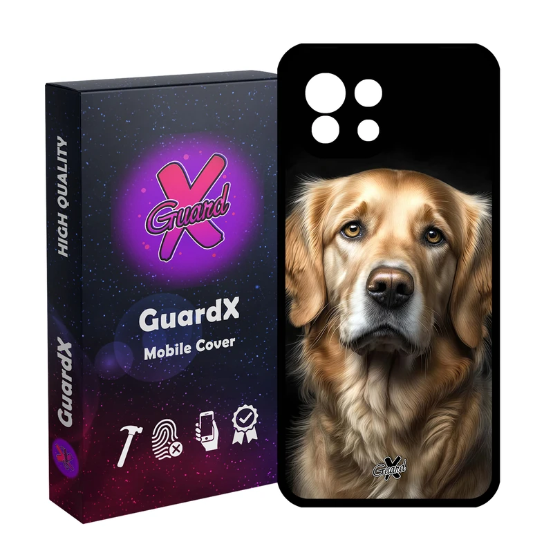 کاور گارد ایکس طرح سگ مدل Glass10607 مناسب برای گوشی موبایل شیائومی  MI 11 Lite