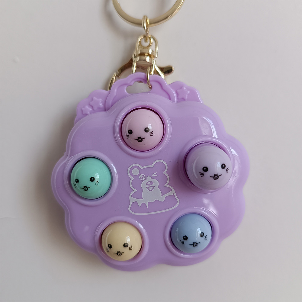 جاکلیدی دخترانه مدل پاپیت گیم