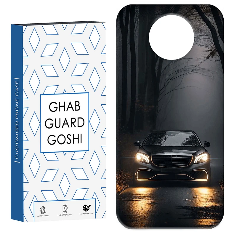 کاور قاب گارد گوشی طرح ماشین بنز کد Dimo-093 مناسب برای گوشی موبایل شیائومی Redmi Note 9T