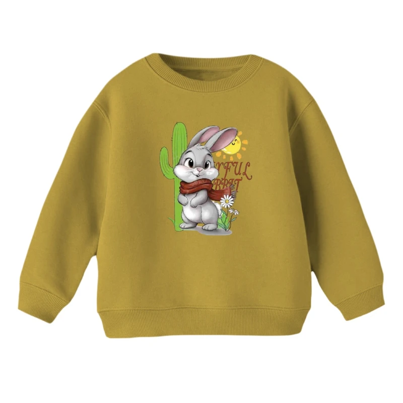 سویشرت بچگانه مدل خرگوش و کاکتوس 