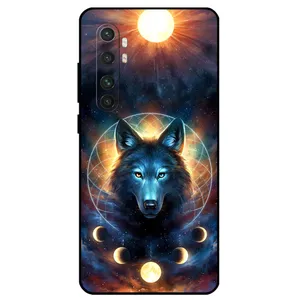 Megafone Wolf and Moon 8006 Cover Suitable For Xiaomi Mi Note 10 Lite  Mobile Phone