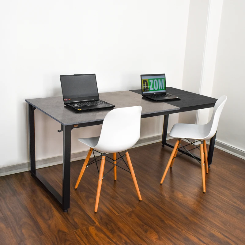 میز مدیریت دیزم مدل مونتاژی TLD_asm_150×70_Di سایز 150×70 سانتی متر