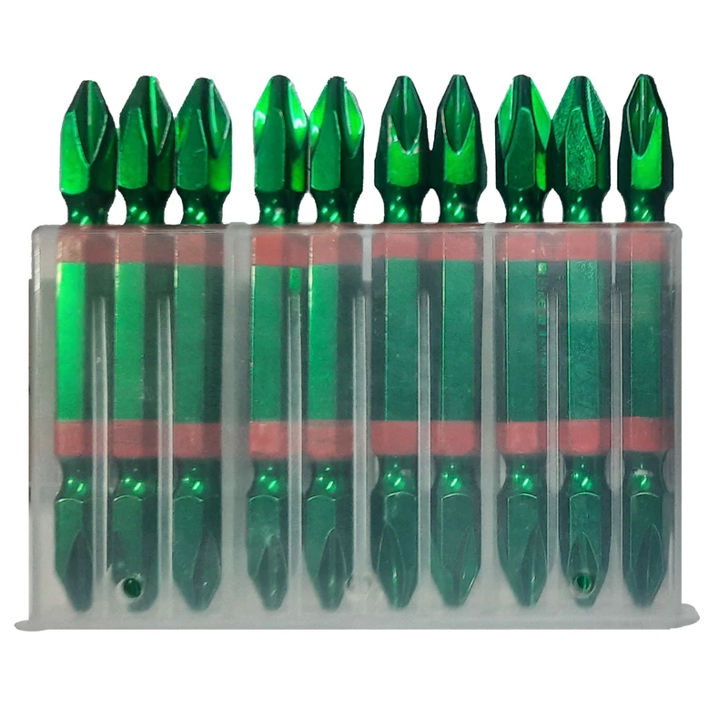 سری پیچ گشتی دو سر چهارسو مدل  KING65  بسته 10 عددی