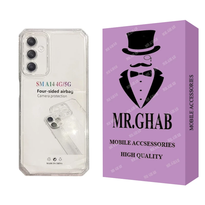 کاور مستر قاب مدل ژله ای مناسب برای گوشی موبایل سامسونگ Galaxy A14 4G / 5G