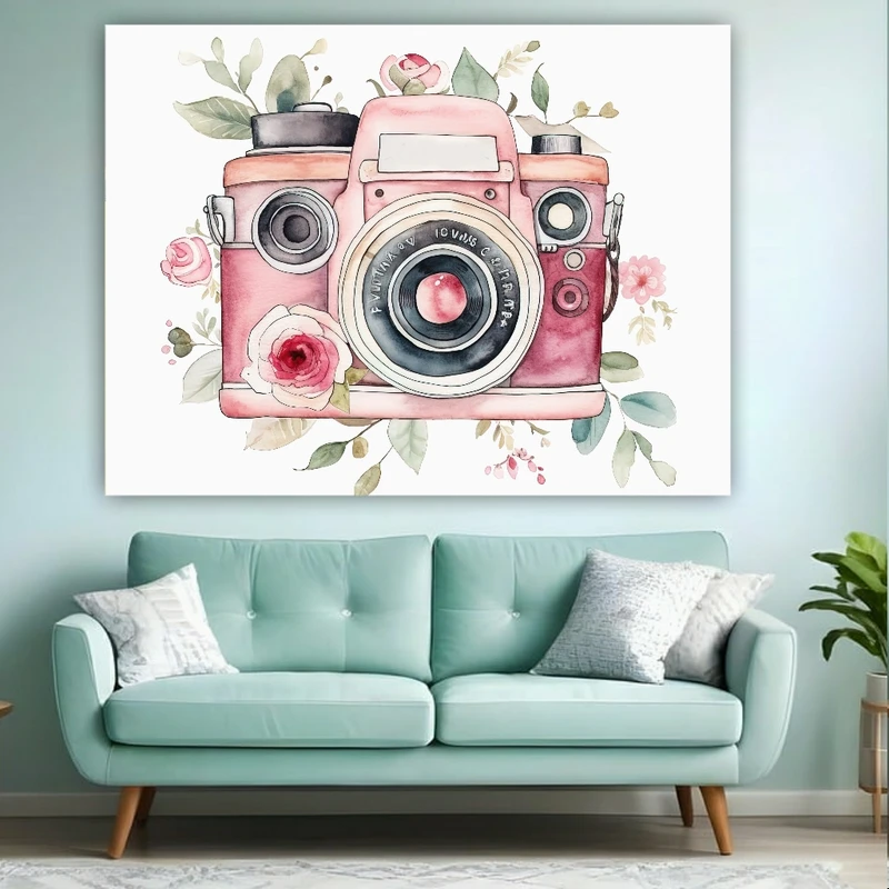 تابلو شاسی طرح فانتزی مدل دوربین عکاسی کد AR31469