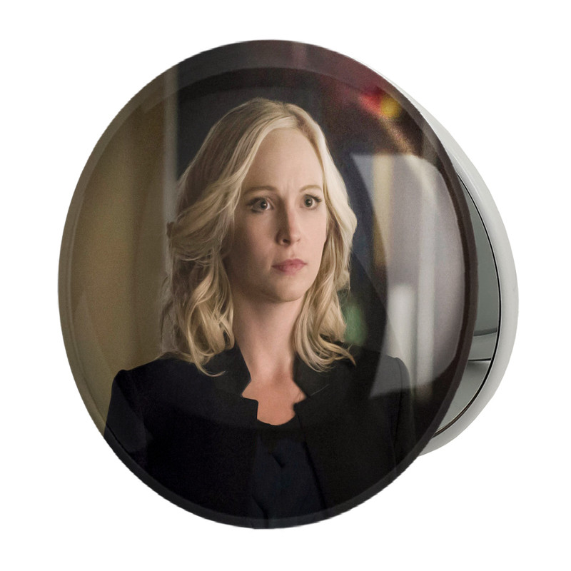 آینه جیبی خندالو طرح کارولاین فوربز خاطرات یک خون آشام The Vampire Diaries مدل تاشو کد 23687 