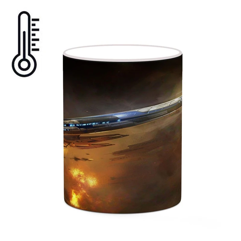 ماگ حرارتی کاکتی مدل بازی Mass Effect کد mgh29383