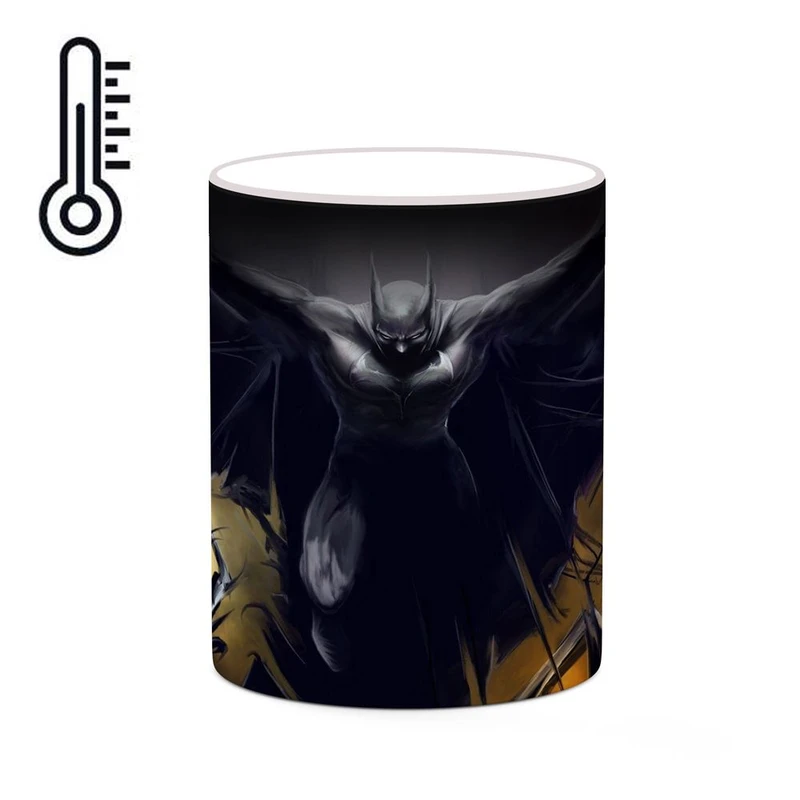 ماگ حرارتی کاکتی مدل بتمن Batman کد mgh37931
