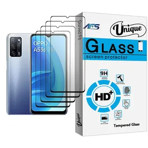 AFS Unique Glass MIX004 Screen Protector For Oppo A53s 5G Pack Of 4