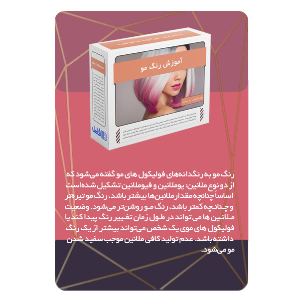 ویدئو آموزش رنگ کردن مو نشر مبتکران ویدئو آموزش رنگ کردن مو نشر مبتکران