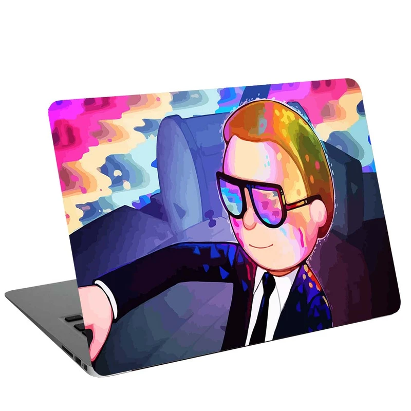 استیکر لپ تاپ طرح morty کد G-1364 مناسب برای لپ تاپ 15.6 اینچ 