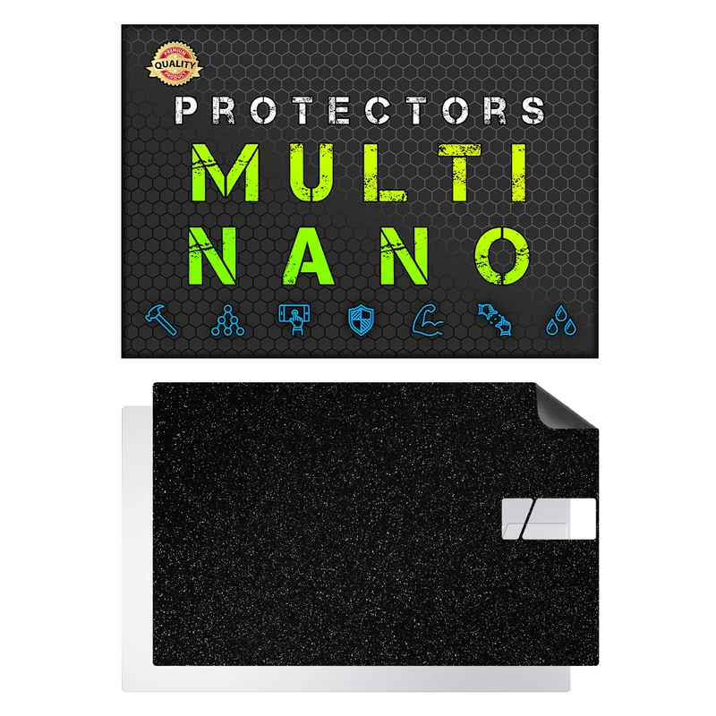 برچسب پوششی پشت لپ تاپ مولتی نانو طرح کهکشانی مدل X-F1G مناسب برای لپ تاپ ایسوس VivoBook 17 X1704VA 17.3 inch