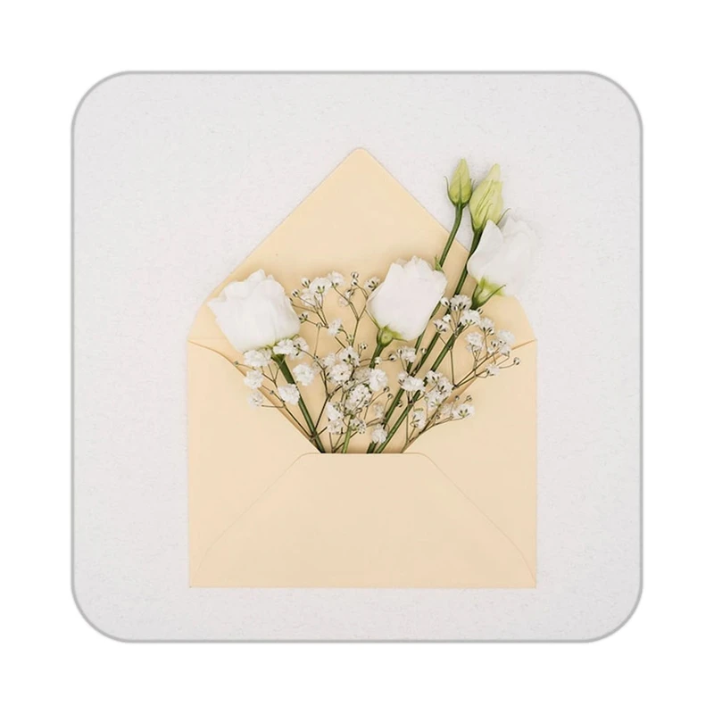 زیر لیوانی کاکتی طرح گل مدل mp16550