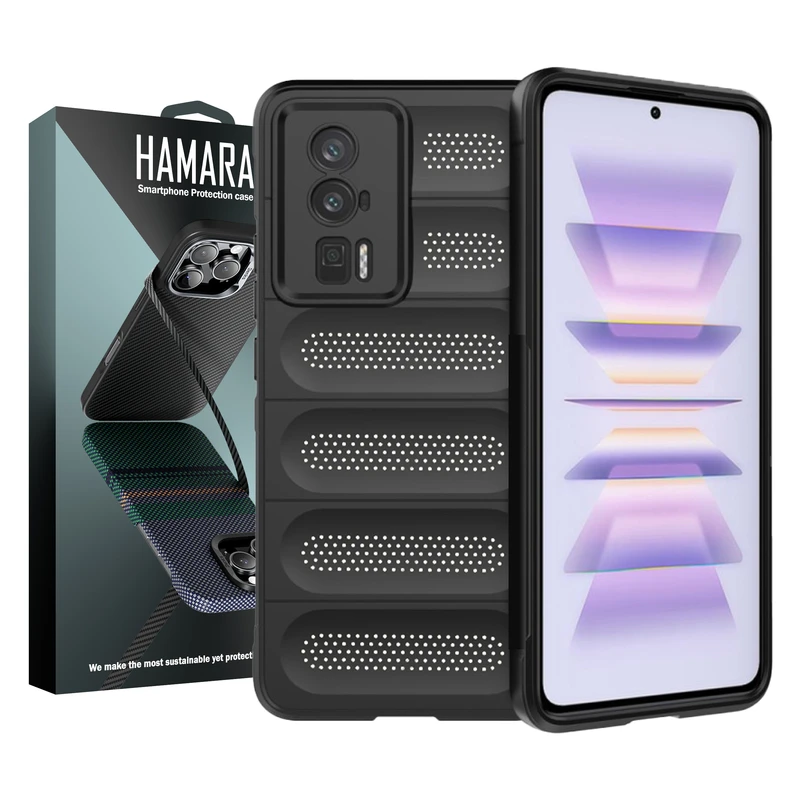 کاور هامارا مدل AirFlex مناسب برای گوشی موبایل شیائومی Poco F5 Pro