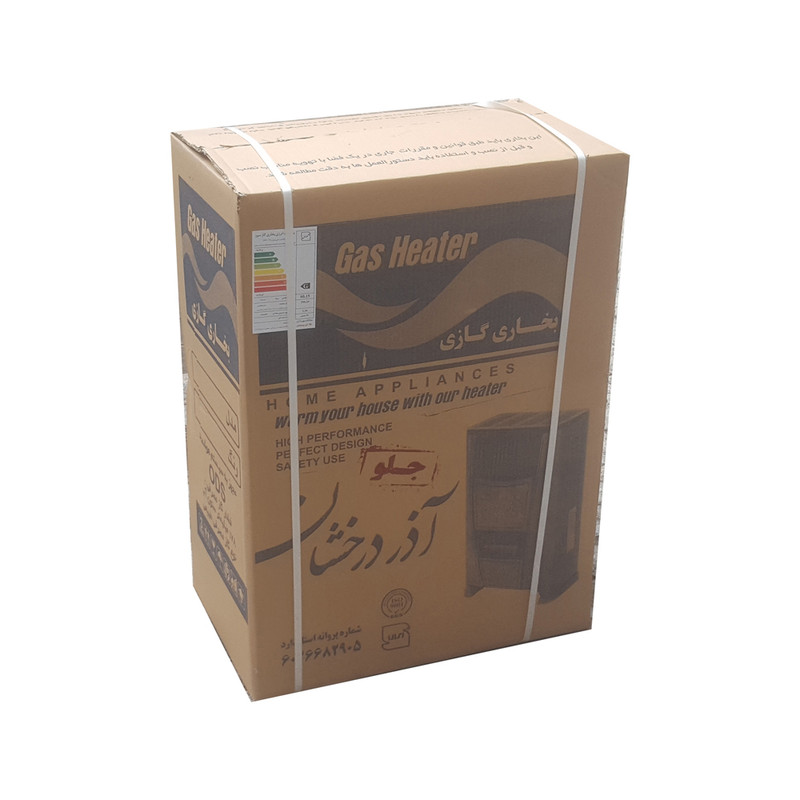 بخاری گازی آذر درخشان طرح 7000