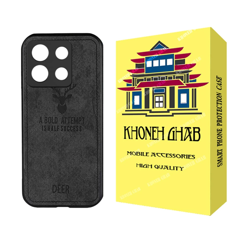 کاور خونه قاب مدل گوزنی مناسب برای گوشی موبایل شیائومی Redmi Note 13 5G