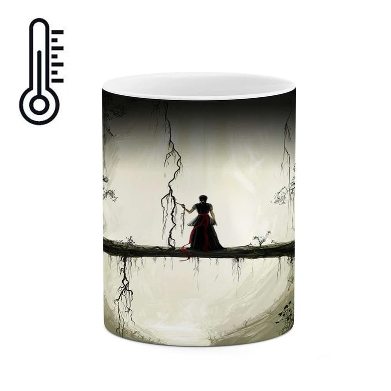 ماگ حرارتی کاکتی مدل نقاشی کد mgh13687