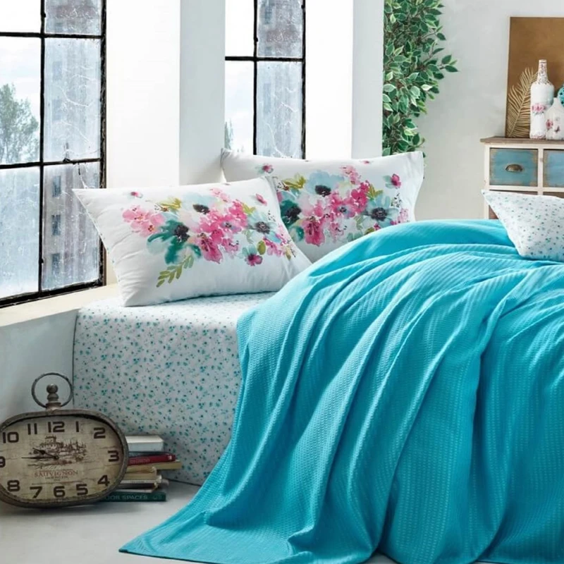 سرویس روتختی کاتن باکس مدل viola دو نفره 4 تکه