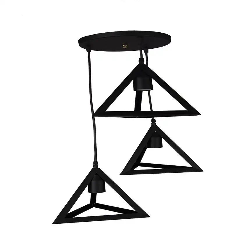 چراغ آویز مدل مثلث کد 1014