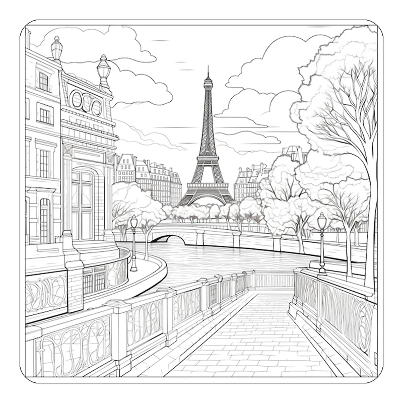 مگنت کاکتی طرح پاریس Paris مدل mp56439