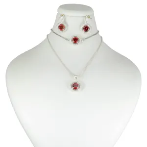 نیم ست نقره زنانه مدل AV180D-S7 C5