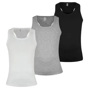 زیرپوش رکابی مردانه کیو وان کد 1064 مجموعه ۳ عددی