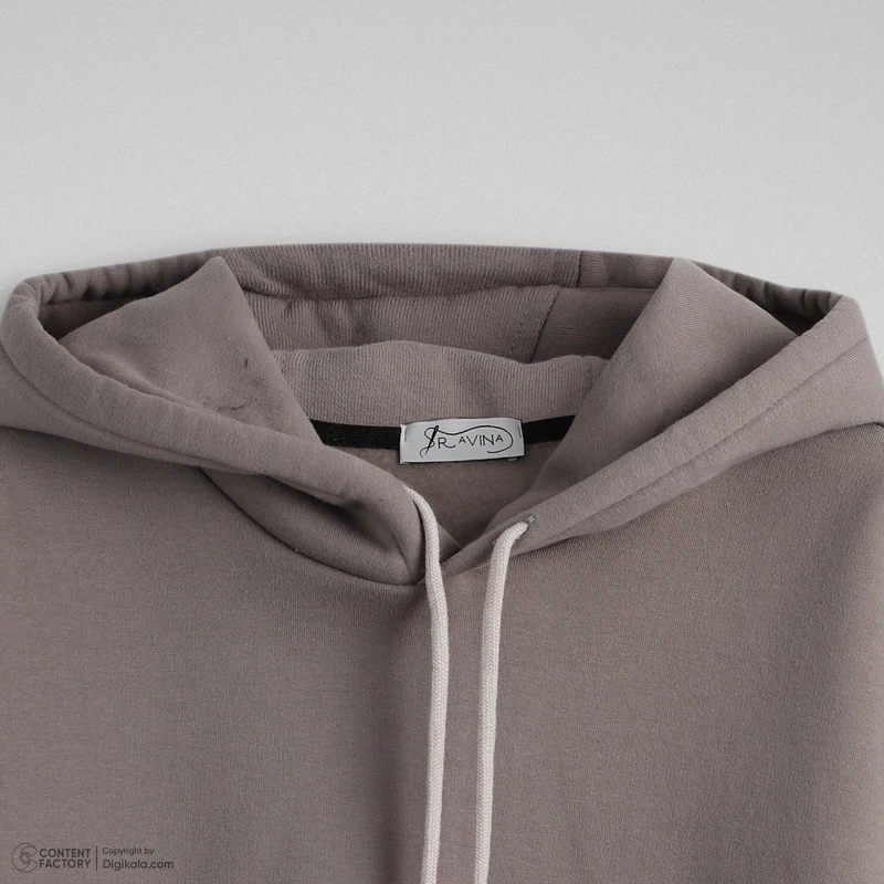 عکس شماره 4 : هودی زنانه راوینا مدل کانگورو
