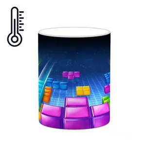 ماگ حرارتی کاکتی مدل بازی تتریس Tetris کد mgh30749