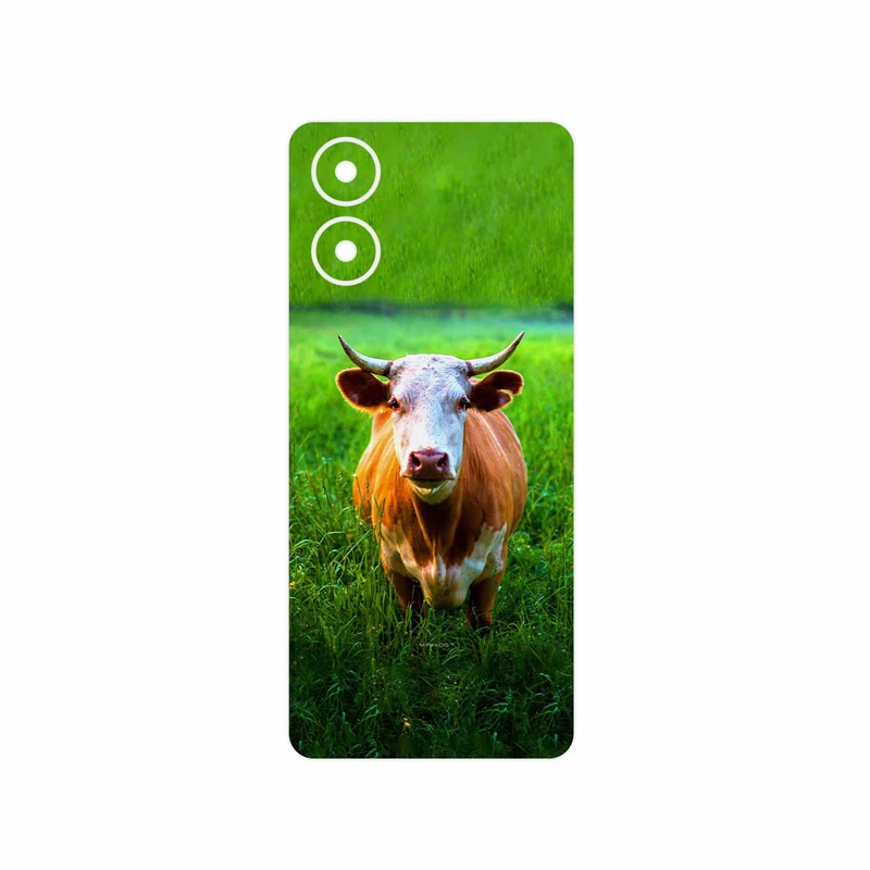 برچسب پوششی ماهوت مدل Cow مناسب برای گوشی موبایل موتورولا Moto G04s