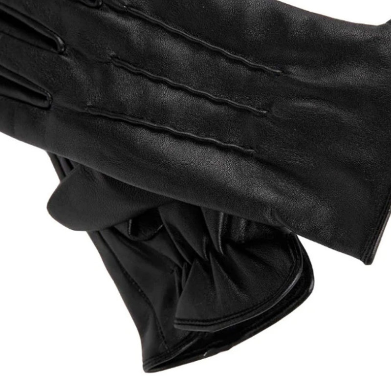 دستکش مردانه پاتن چرم آفتاب مدل R410
