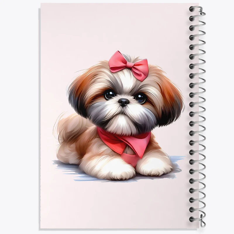 دفتر نقاشی 50 برگ خندالو طرح سگ کیوت کد F6188