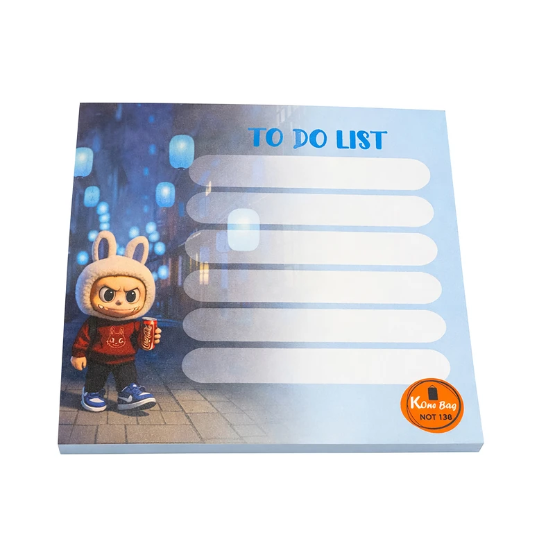 کاغذ یادداشت مدل To do list138 سایز 10*10 سانتی متر بسته 2 عددی