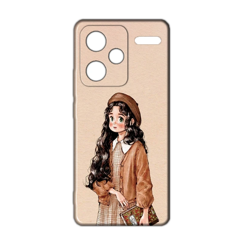 کاور مدل دخترانه کد 098 مناسب برای گوشی موبایل شیائومی Redmi Note 13 Pro Plus