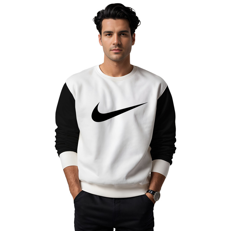 سویشرت مردانه مدل 14022894 رنگ سفید