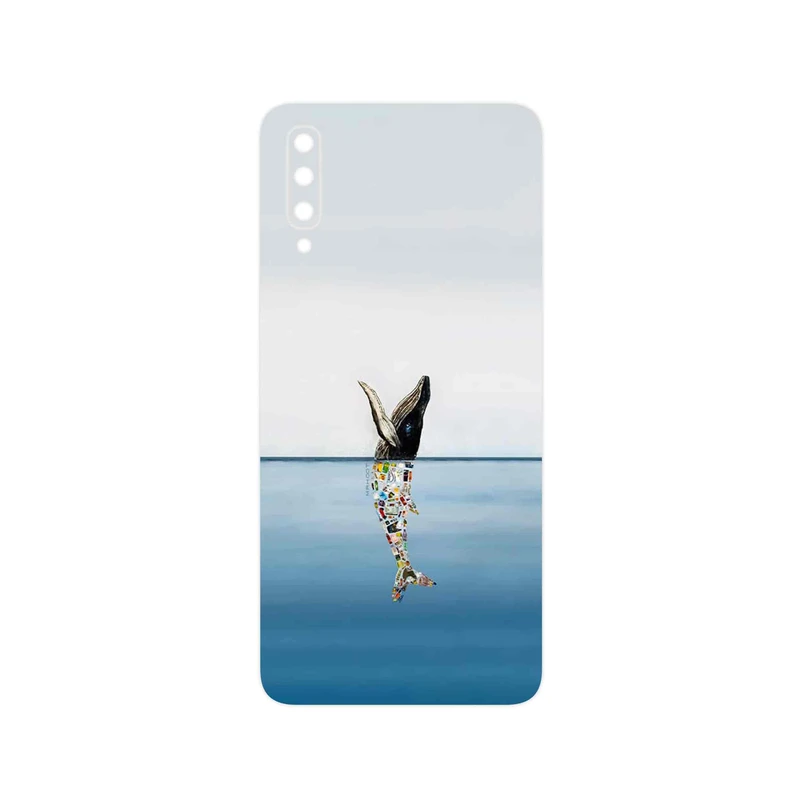 برچسب پوششی ماهوت مدل Collage of Sea Trash مناسب برای گوشی موبایل سامسونگ Galaxy A70
